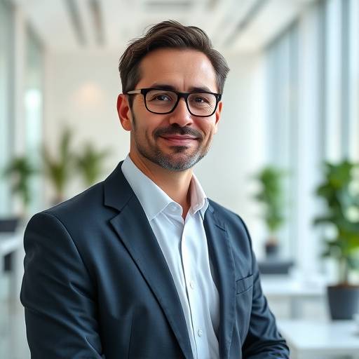 Studio Foto Elegance - Zakelijk portret van een manager in een moderne kantooromgeving